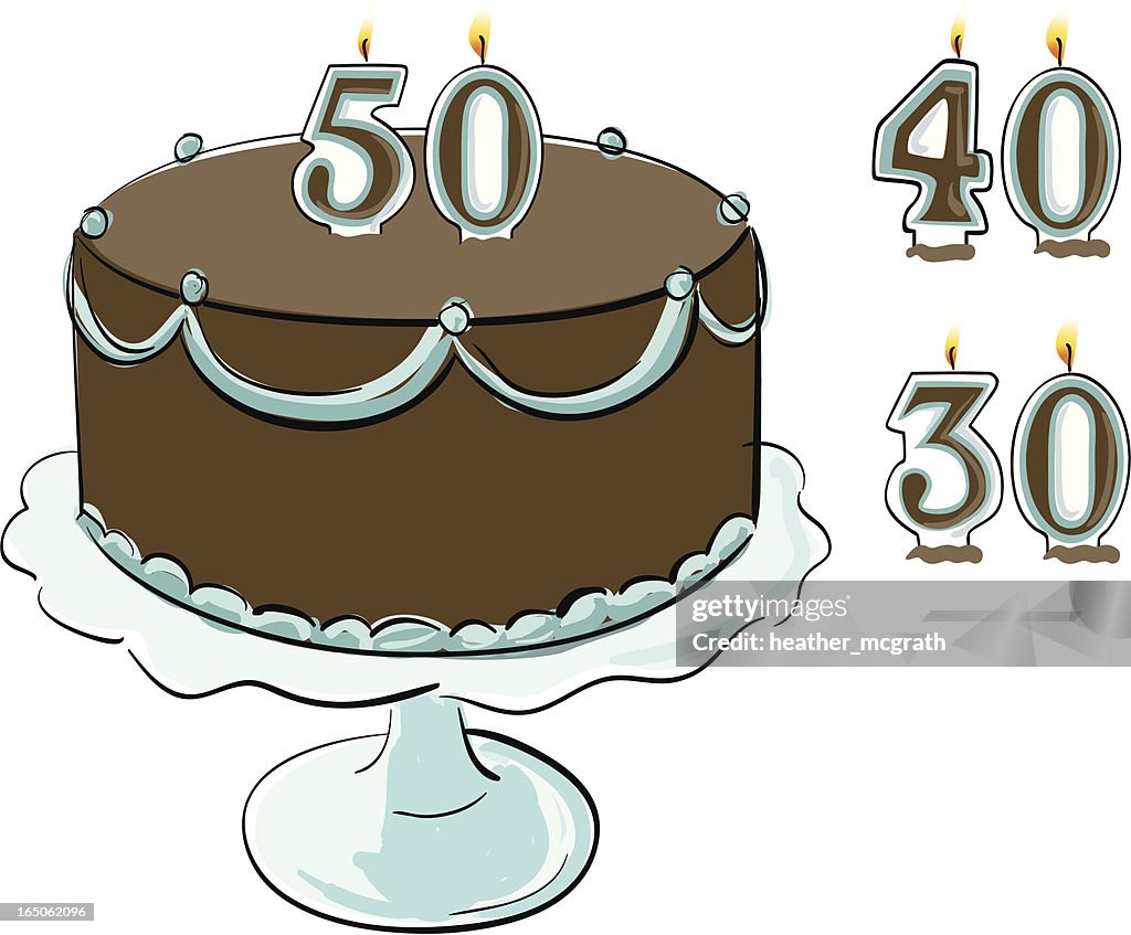 Cake with Candles