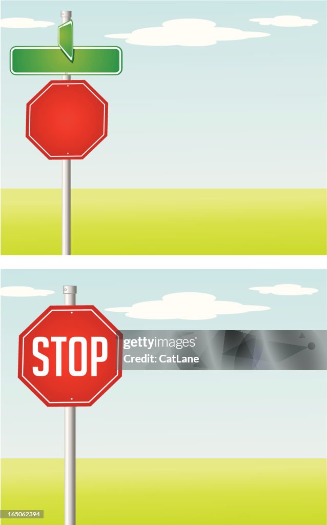 Stop Vector High-Res Vector Graphic - Getty Images