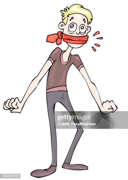 gag order - people soft focus stock illustrations
