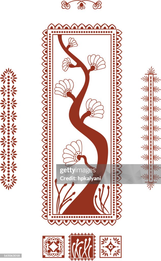 Mehndi Tree High-Res Vector Graphic - Getty Images