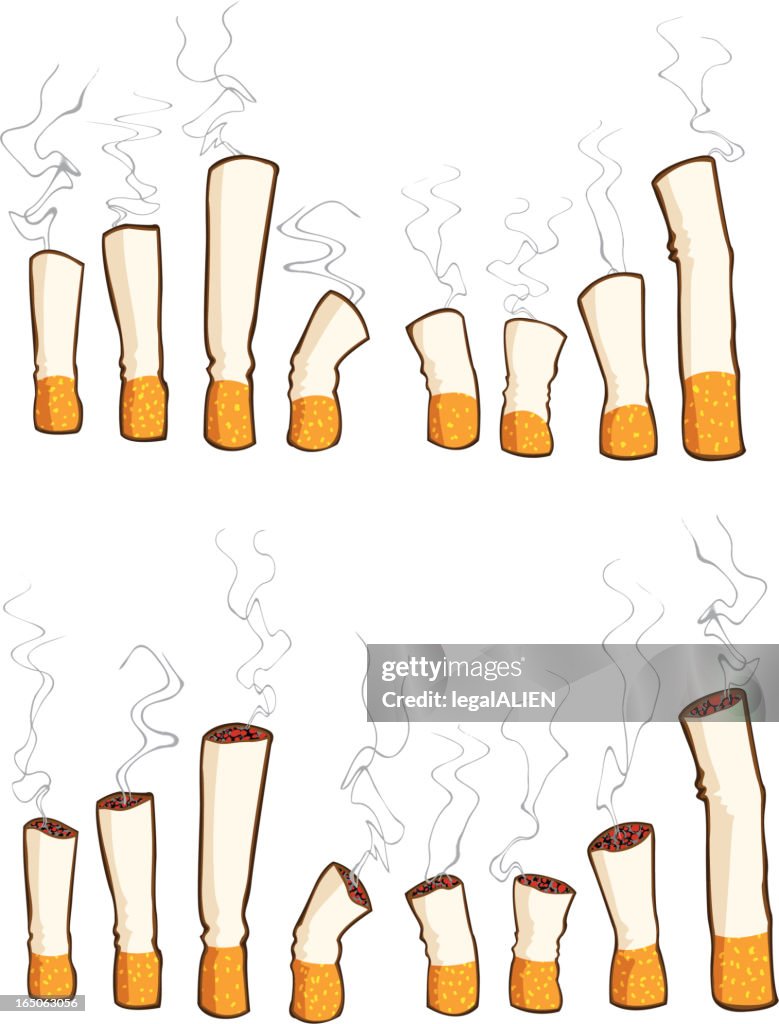 Os cigarros