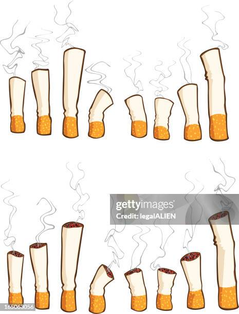 Os Cigarros, Foto de stock