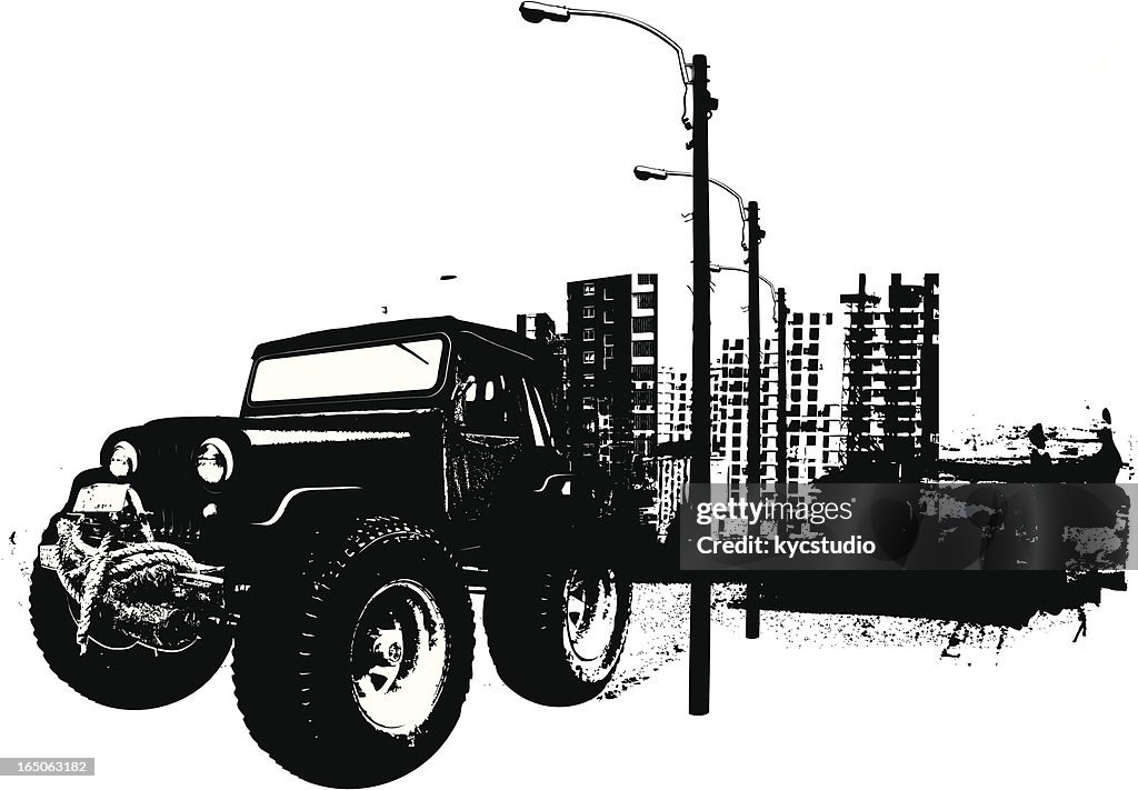 Monster urban 4 x 4