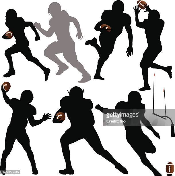 football silhouettes - 門柱 幅插畫檔、美工圖案、卡通及圖標
