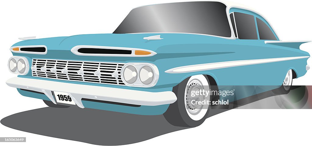 Classic Car - 1959 Chevy Impala