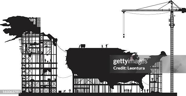 making america - general election stock illustrations