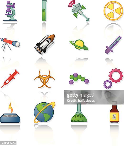 science icons - eye drop stock illustrations