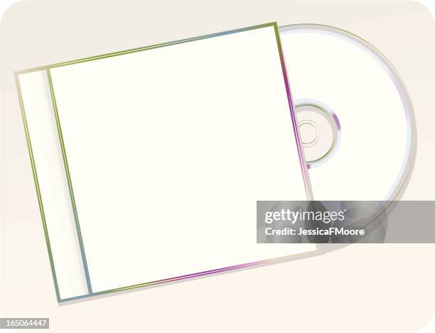 blank cd/dvd/software - cd rom stock illustrations