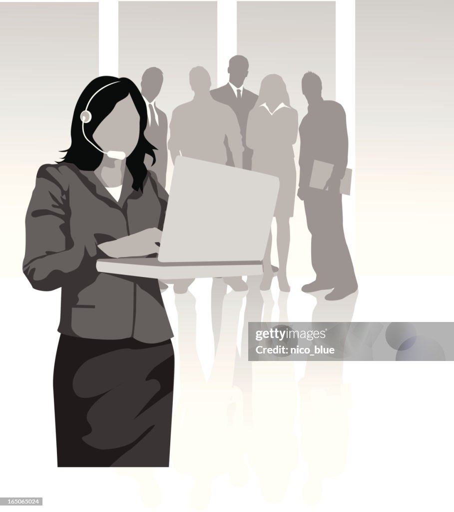 Customer Crew Vector Customer Service Team High-Res Vector Graphic - Getty Images