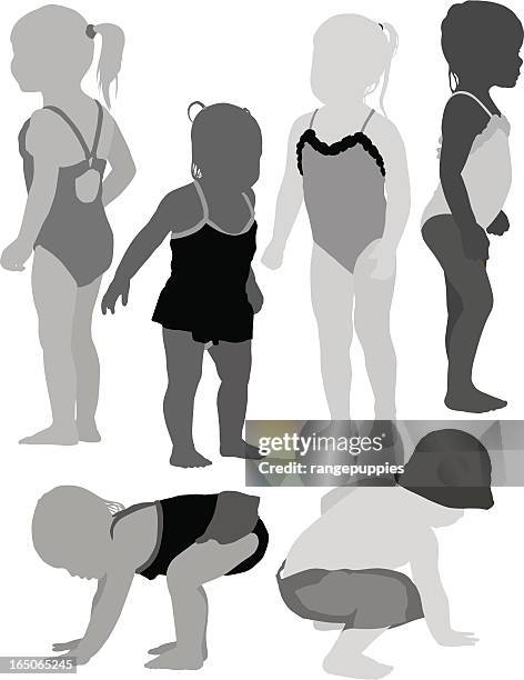 water park - family time stock illustrations