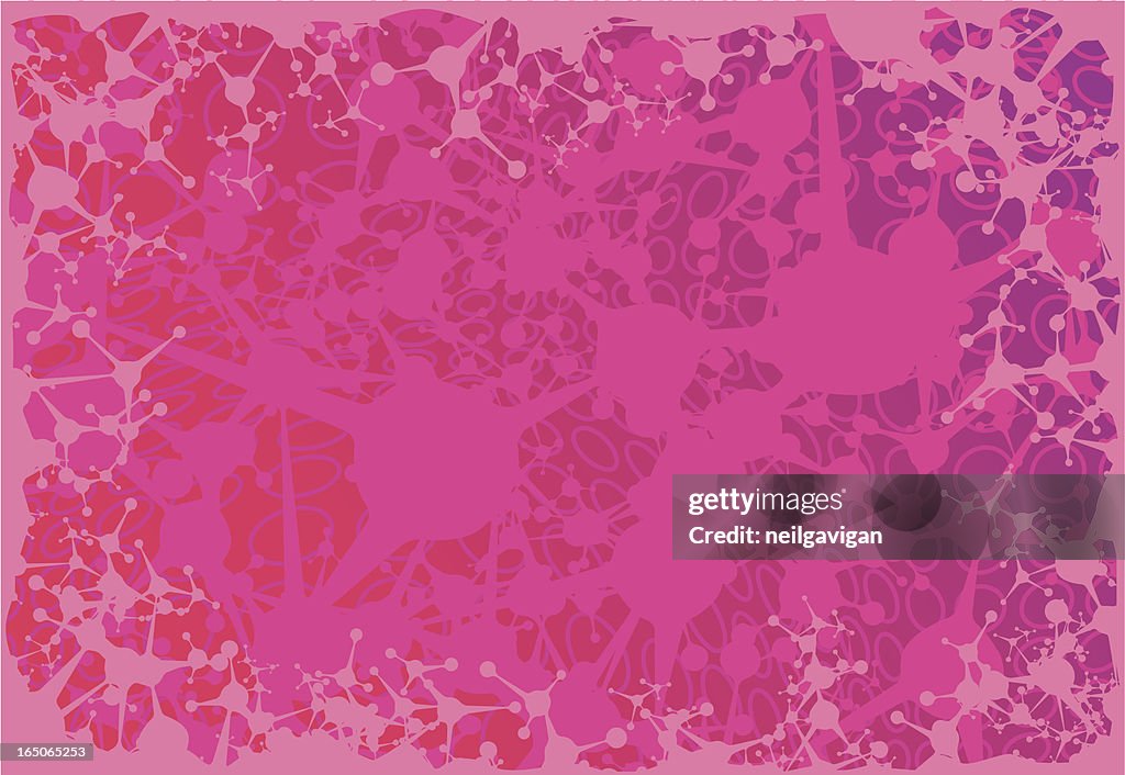 Pink Splatter Background