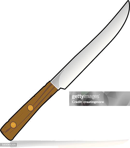 boning knife - boning knife stock illustrations
