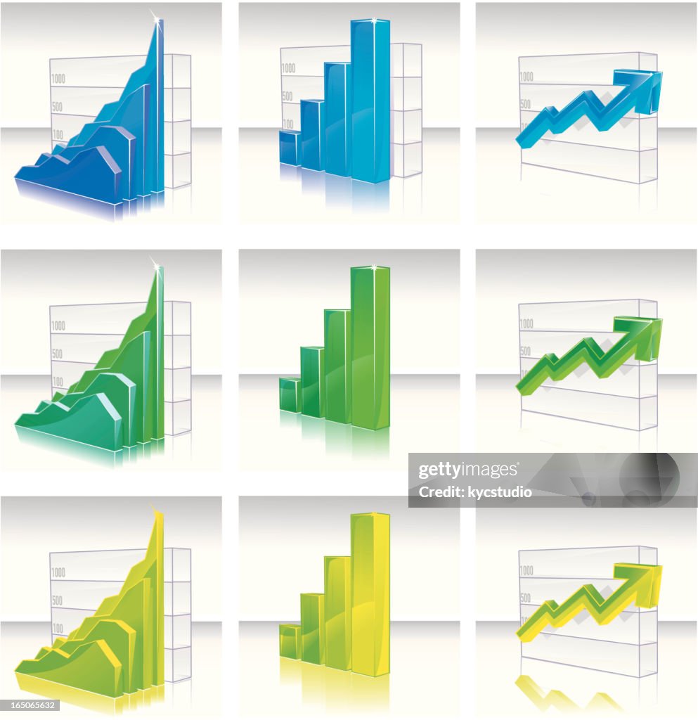 Assorted Graphs High-Res Vector Graphic - Getty Images
