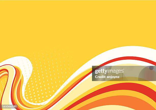 flow background - heat wave stock illustrations