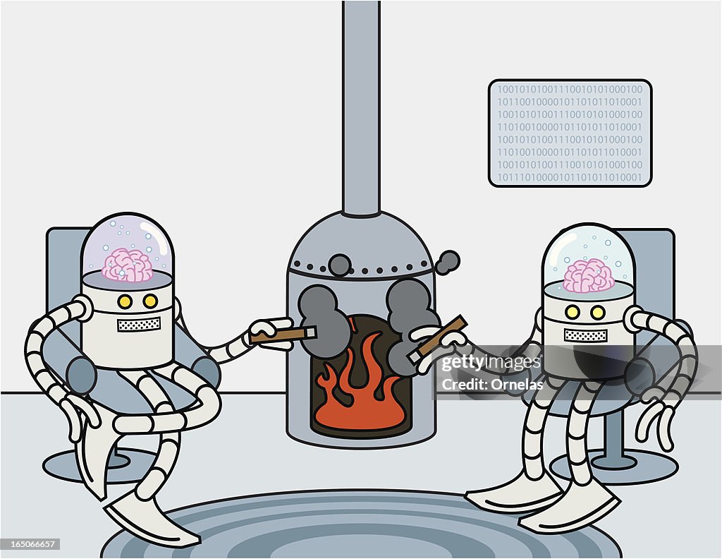 BrainBots sala de estar