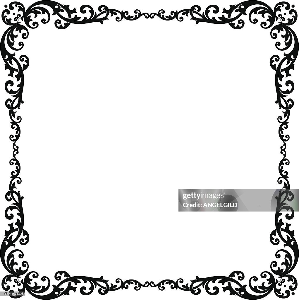 Page Border Inabel Elegant Page Border Design