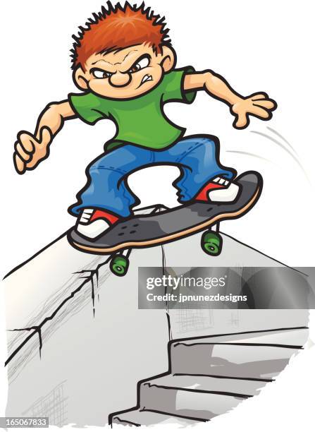 skater3 - grinding machine stock illustrations