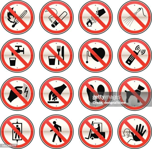 verboten beschilderung - streichholz stock-grafiken, -clipart, -cartoons und -symbole