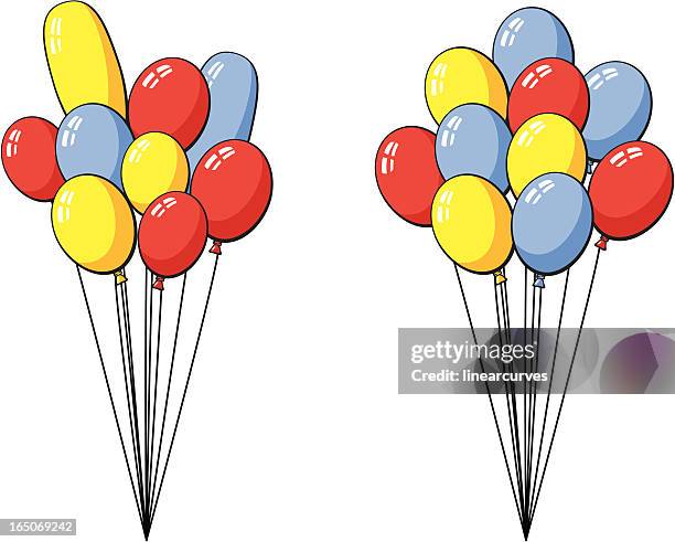Styring Ror Cartoon 86 String Of Balloons Cartoon Stock Photos, High-Res Pictures, and ...