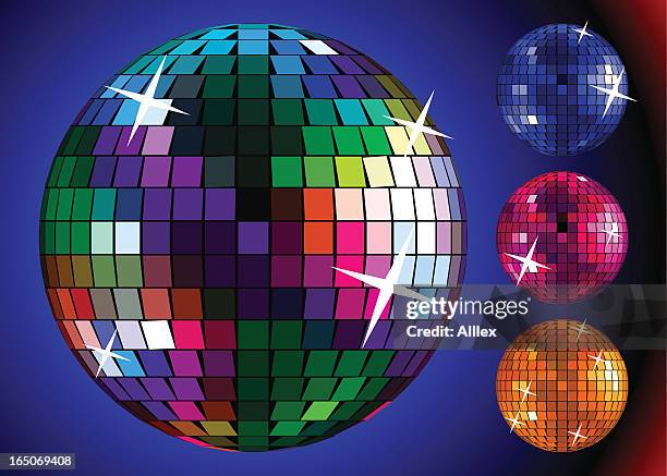 disco ball. - mirror ball stock illustrations