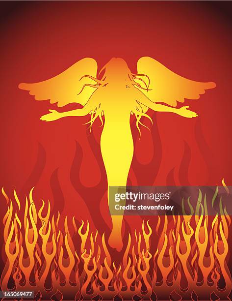Angel In Fire Angel Made Of Fire