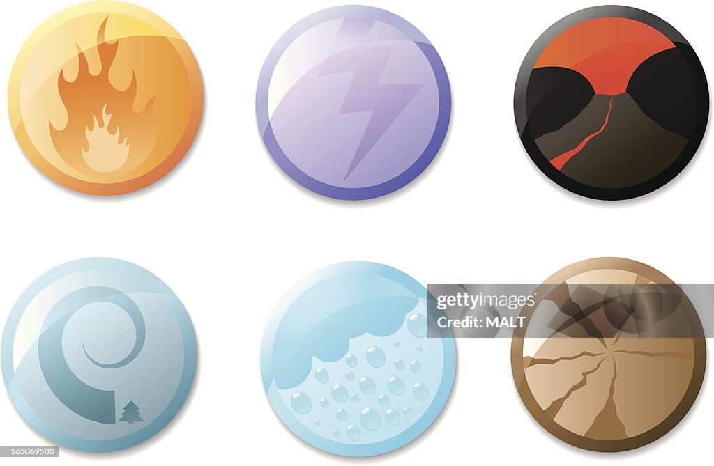 Natural Disaster Icons