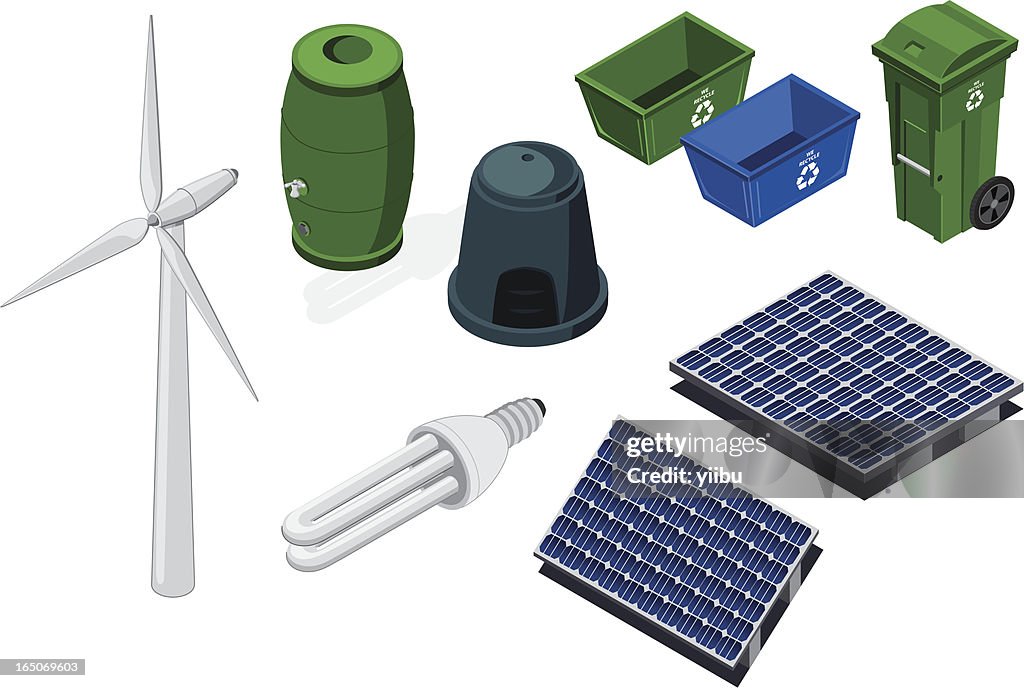 Green home accessories