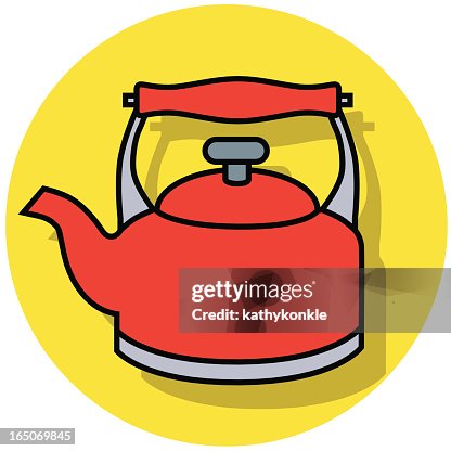 Tea kettle icon Tea kettle icon