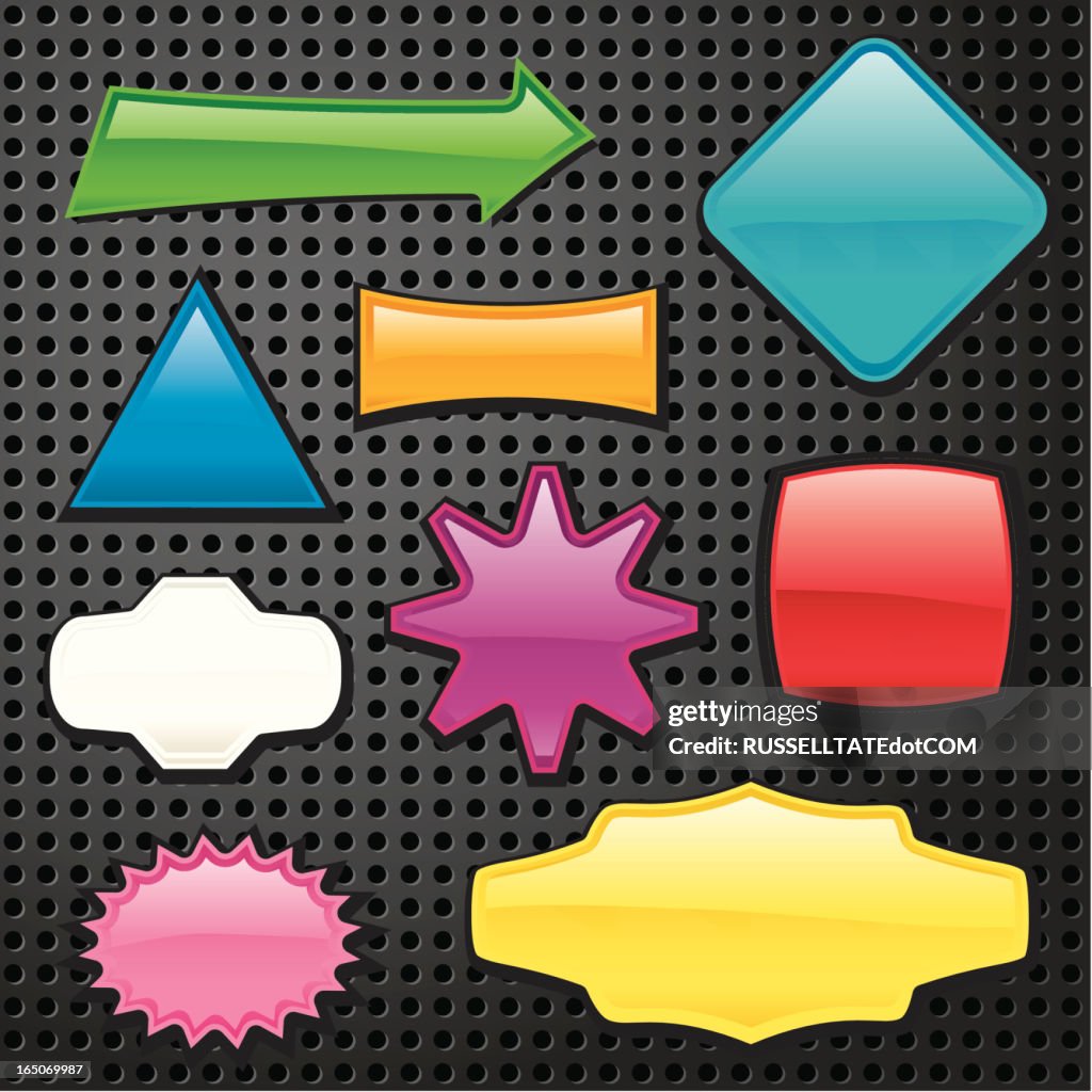 Multi Shape Plastic High-Res Vector Graphic - Getty Images