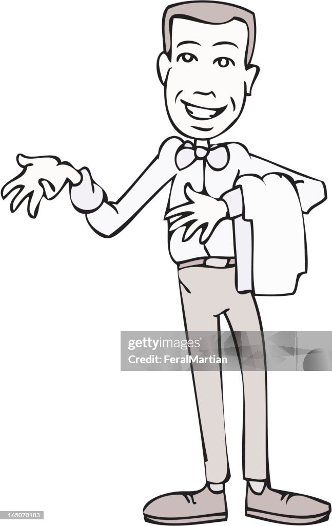 Waiter Greeting