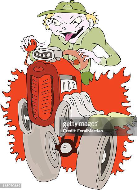 ilustraciones, imágenes clip art, dibujos animados e iconos de stock de tractor pull - supercharged engine