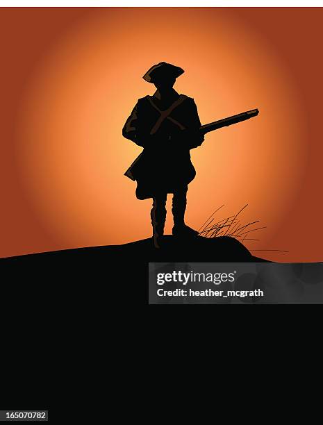 illustrations, cliparts, dessins animés et icônes de patriot - style colonial