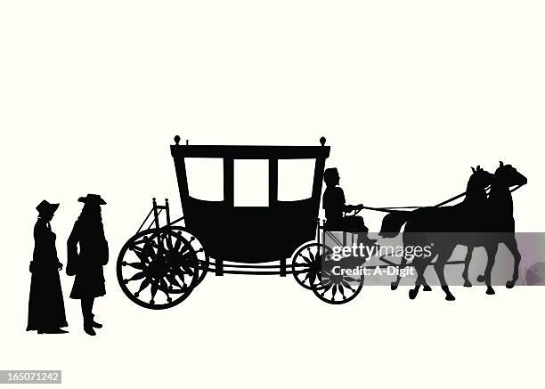 stockillustraties, clipart, cartoons en iconen met victorian vector silhouette - colonial style