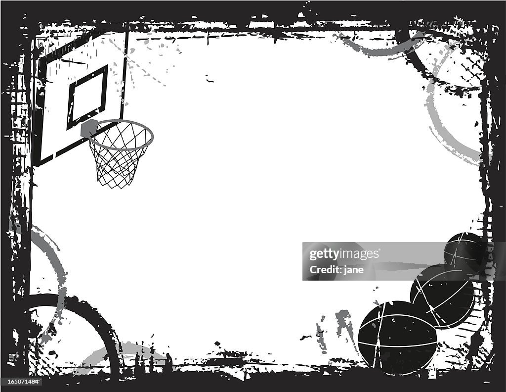 Basketball Grunge