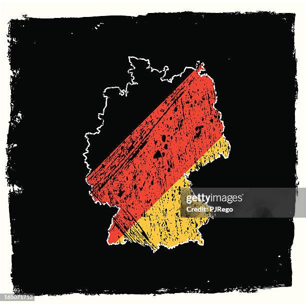 germany abstract grunge series - munich stock illustrations