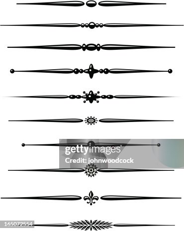 Decorative rules Decorative rules