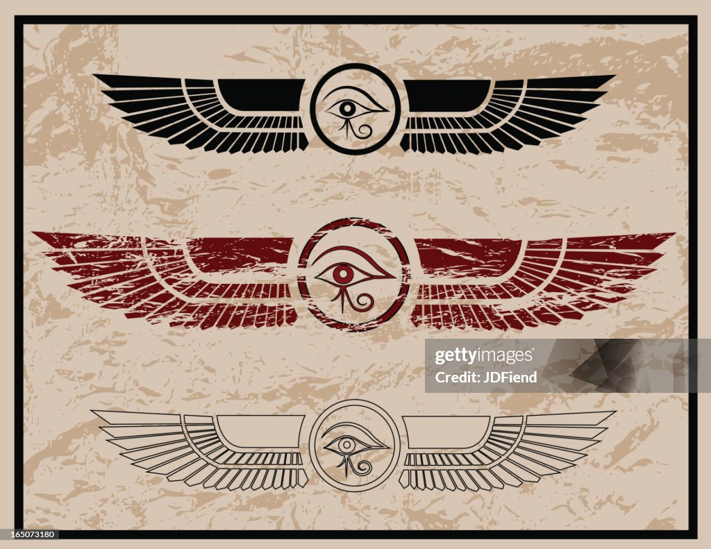 Ojo de Horus Grunge