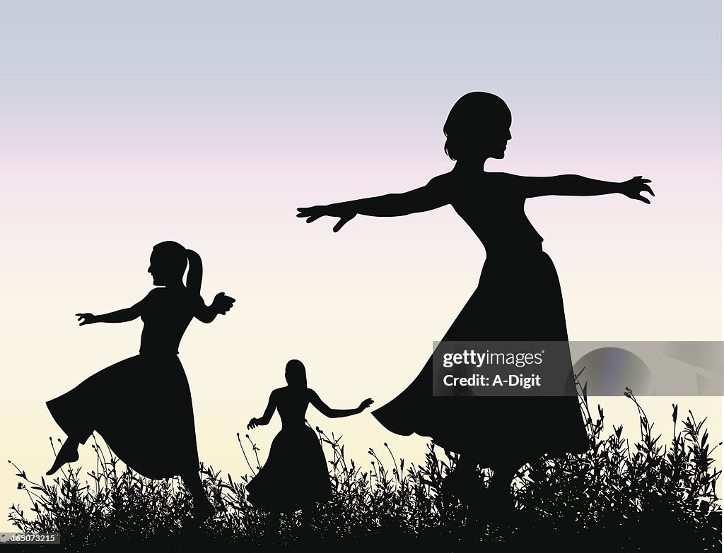 Open Spaces Vector Silhouette