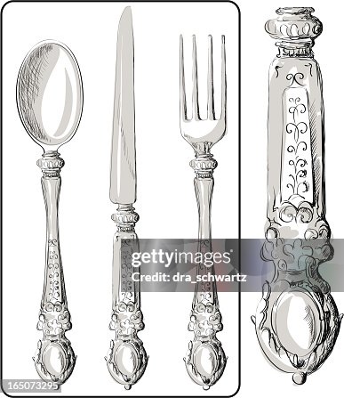 Knife, Fork, and Spoon Knife, Fork, and Spoon