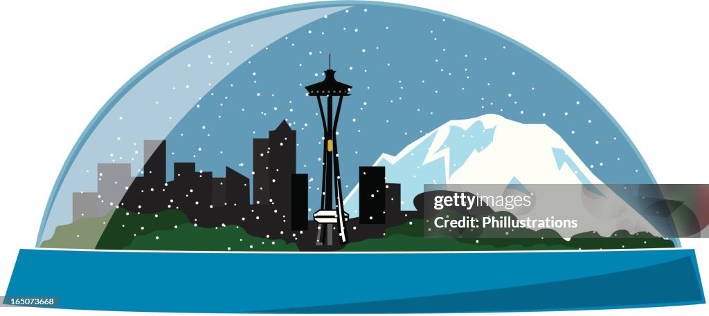 Seattle snowdome