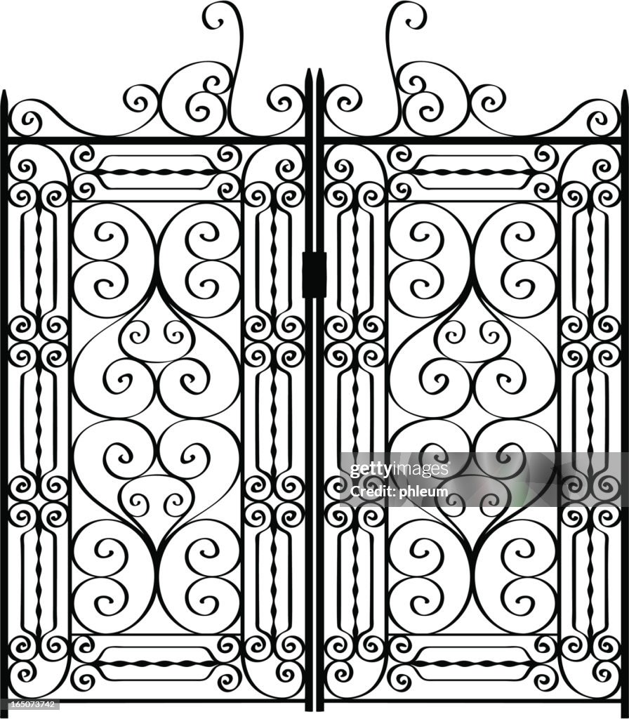 Portão de Ferro Forjado