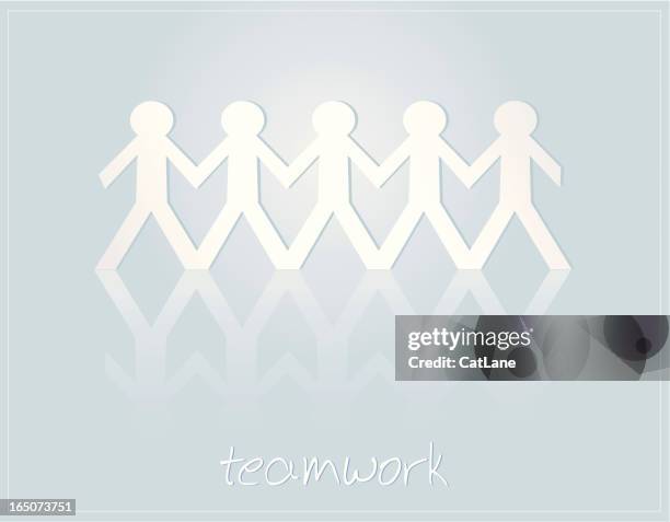 teamwork - 2000s stock illustrations