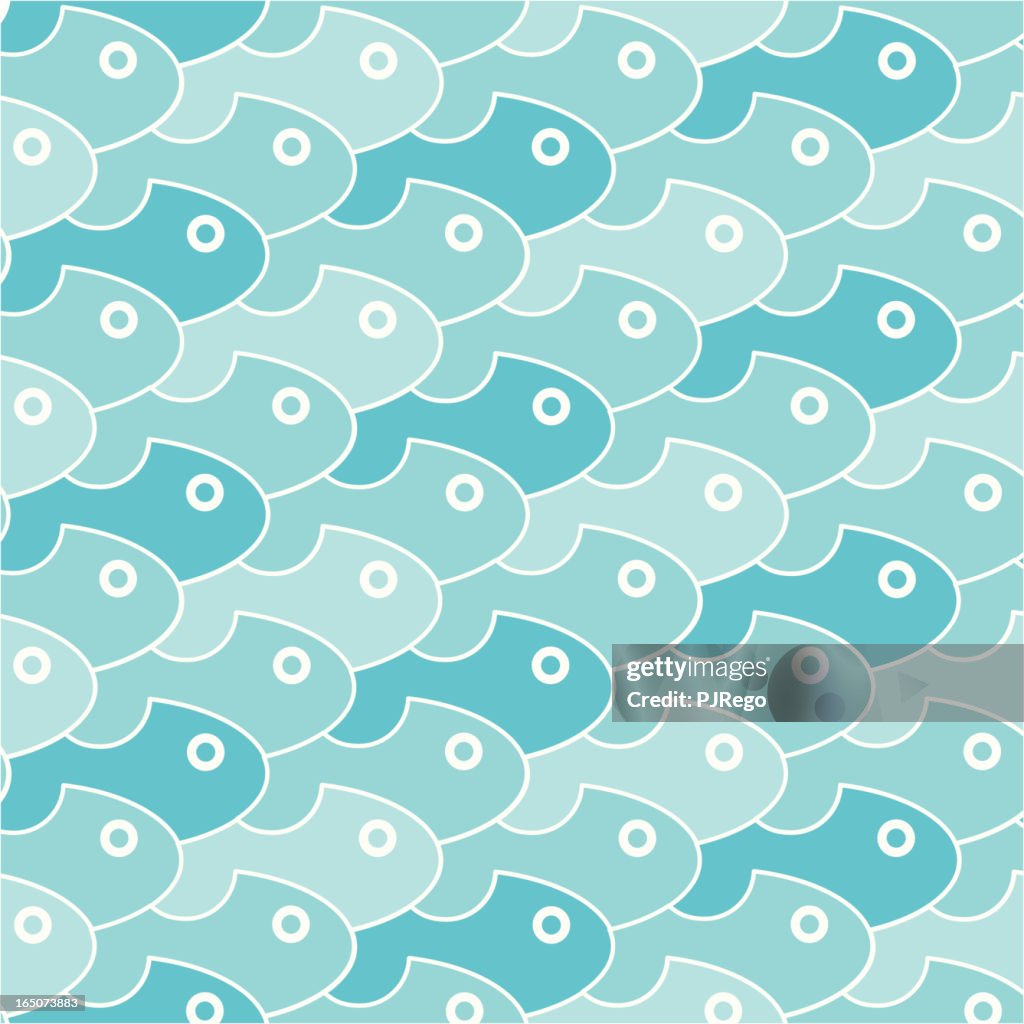 Dedmore Fish Pattern Deco Fish Pattern High-Res Vector Graphic - Getty Images