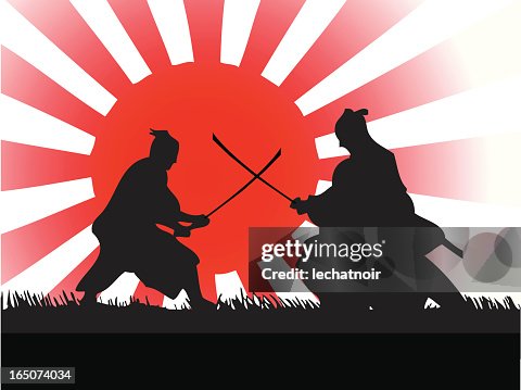 Samurai clash Samurai clash