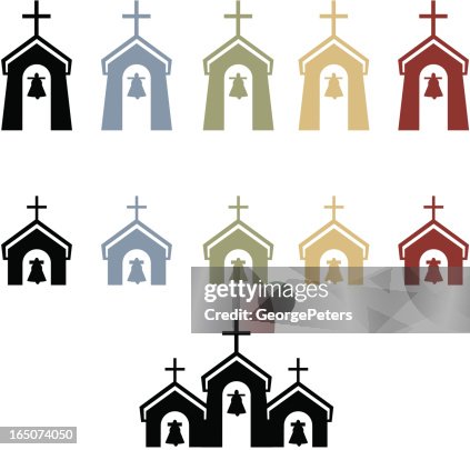 Steple Church Steeples High-Res Vector Graphic - Getty Images