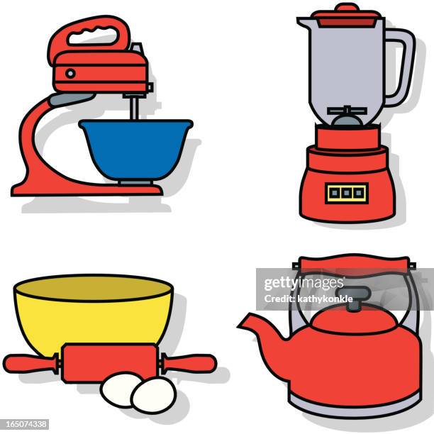 kitchen - tea kettle stock illustrations