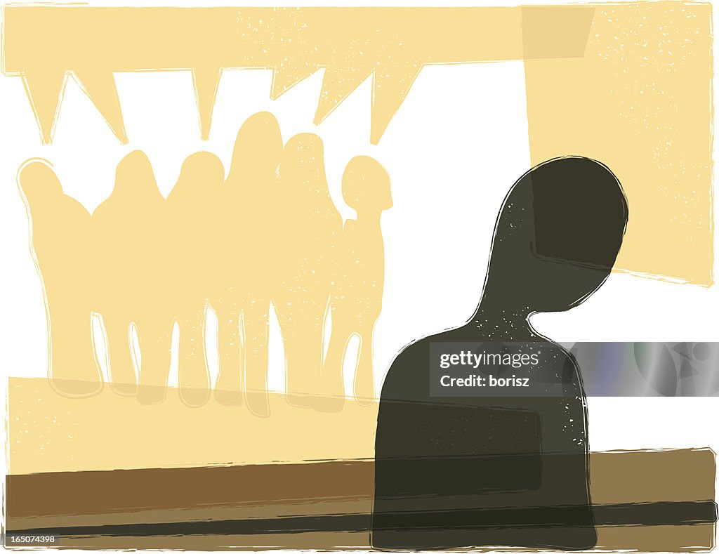 Alienation High-Res Vector Graphic - Getty Images