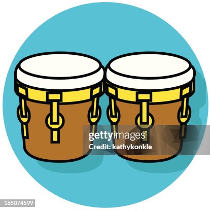Bongo drums icon Bongo drums icon