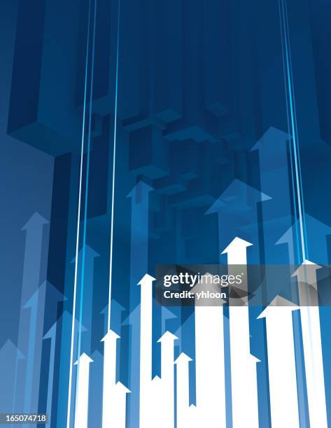 business arrows - arrows background vector stock illustrations