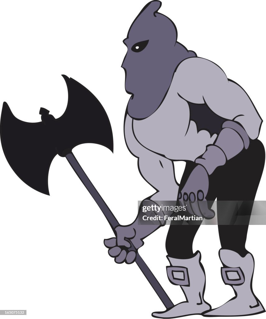 Executioner Simple Drawing Executioner High-Res Vector Graphic - Getty Images